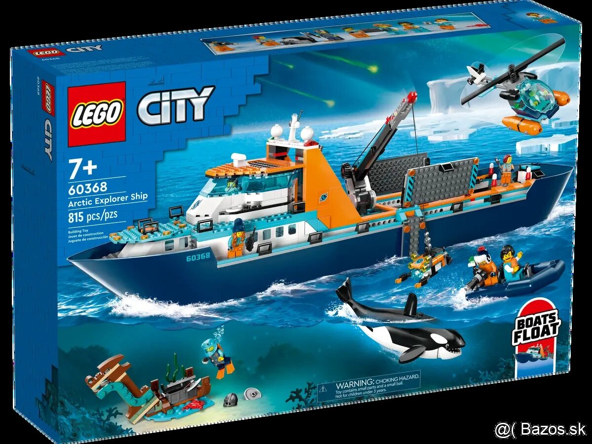 Lego 60368 Arktická prieskumná loď