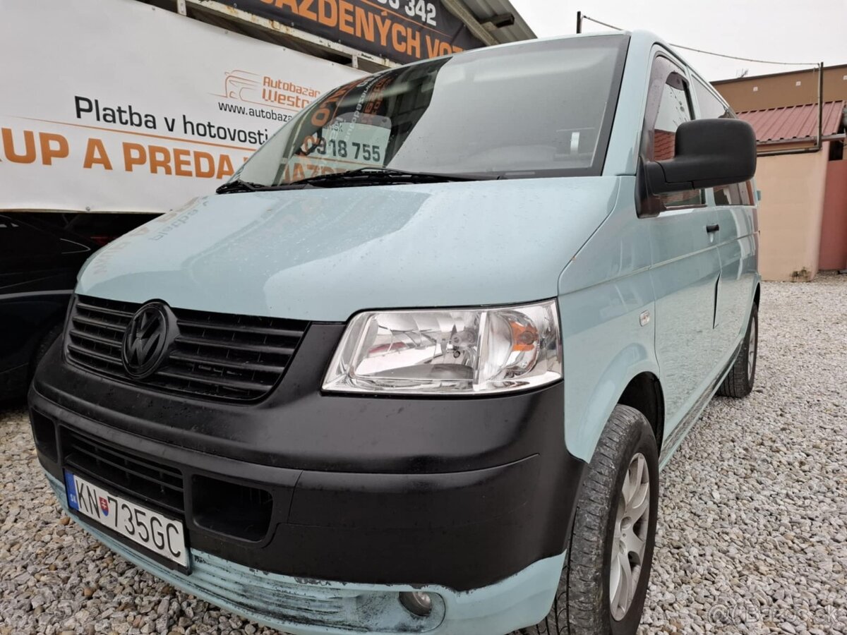 Volkswagen T5 Transporter 1.9 TDi 6-miestné