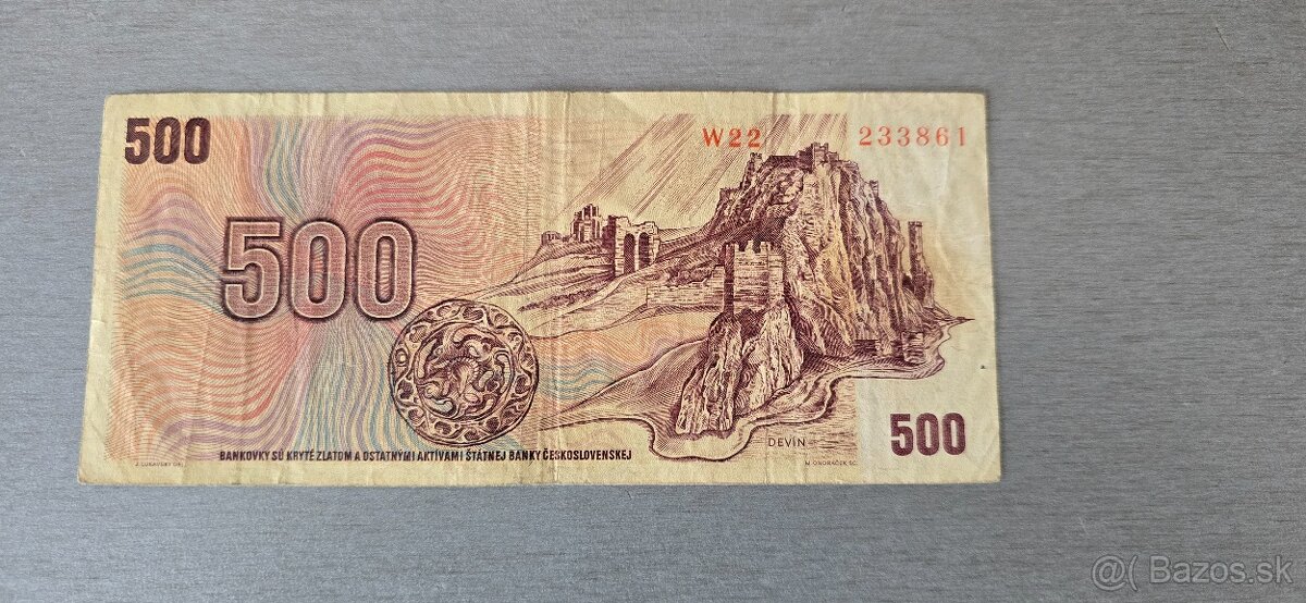 500 Kčs