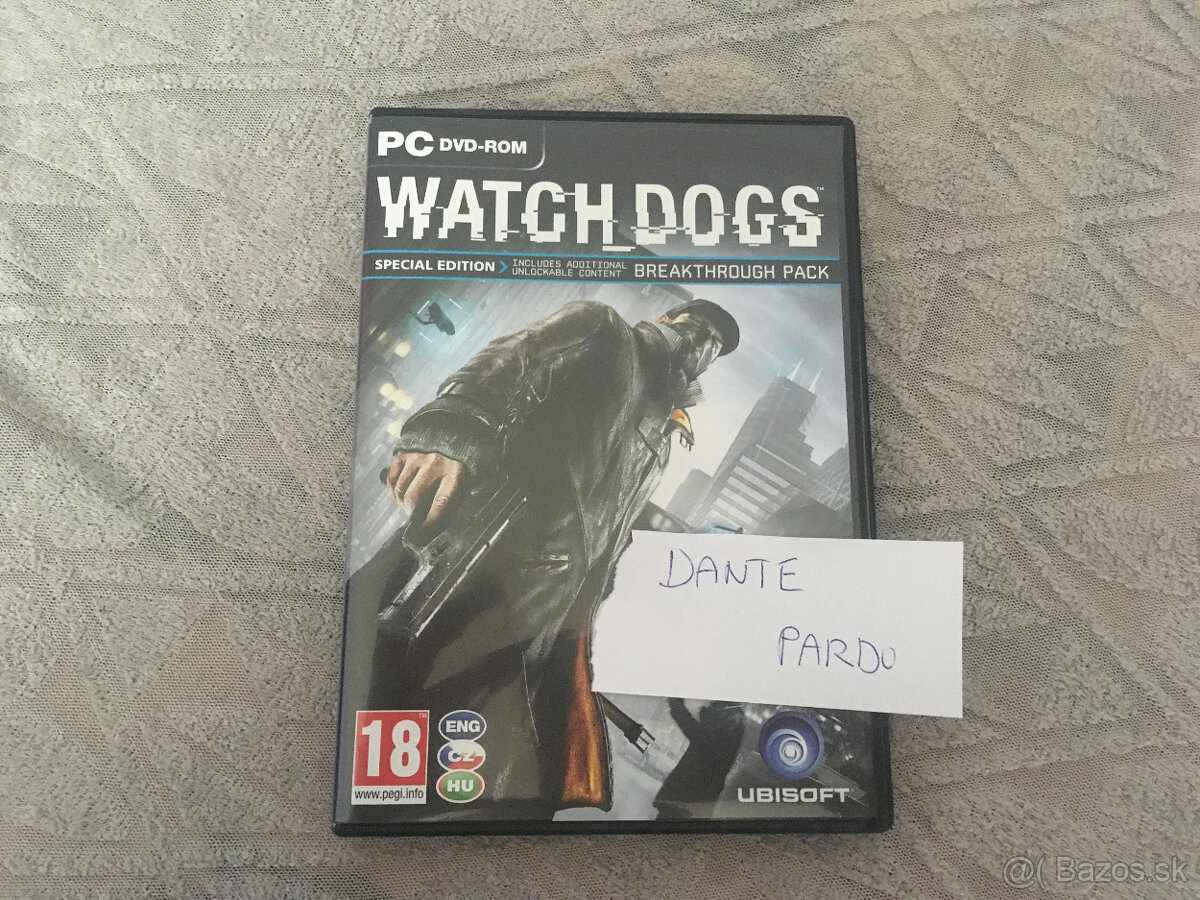 Watch Dogs Špeciálna edícia CZ PC