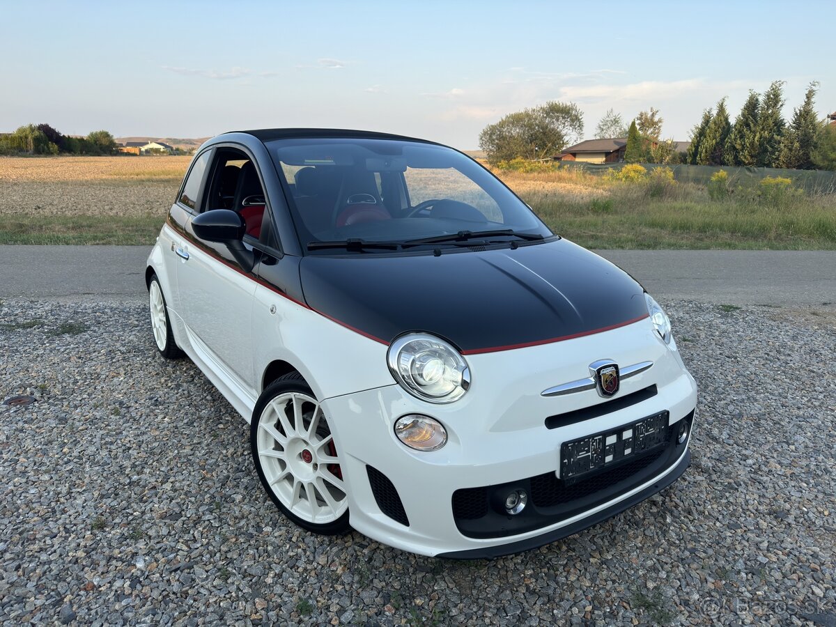 Abarth 500 SS Cabrio , 1.4 turbo, 118kw, rv2012