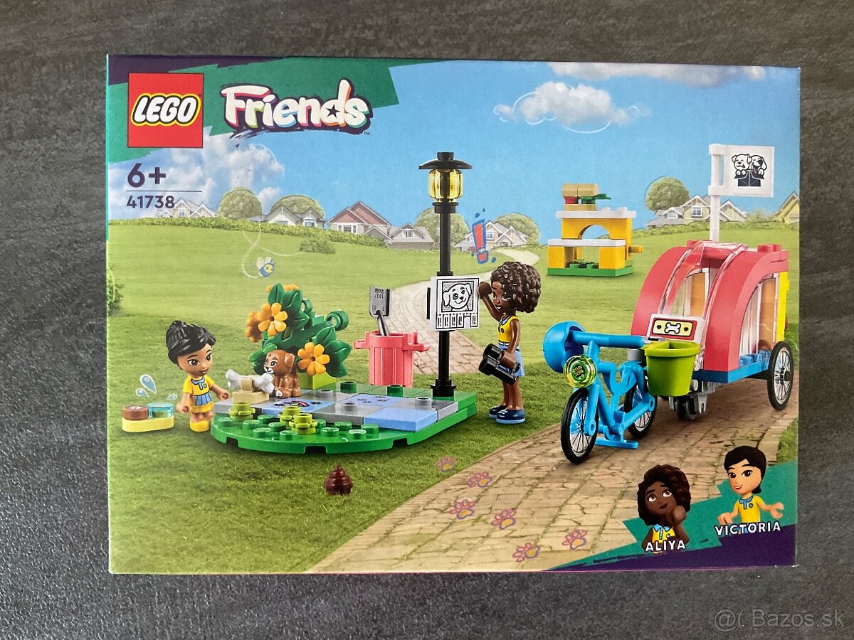 LEGO Friends 41738 Záchrana psíka na bicykli - nove