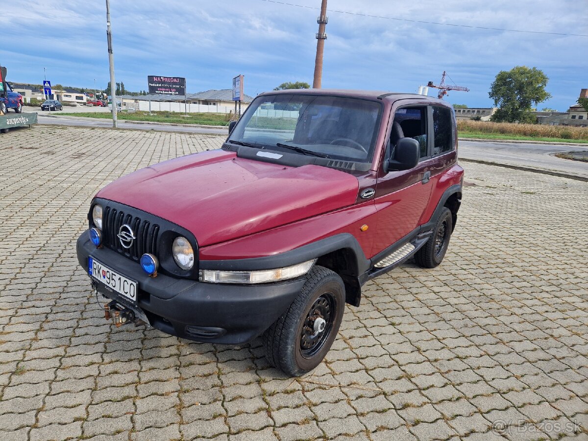 SSANG YONG KORANDO 2.9 72KW 4X4 DIZEL