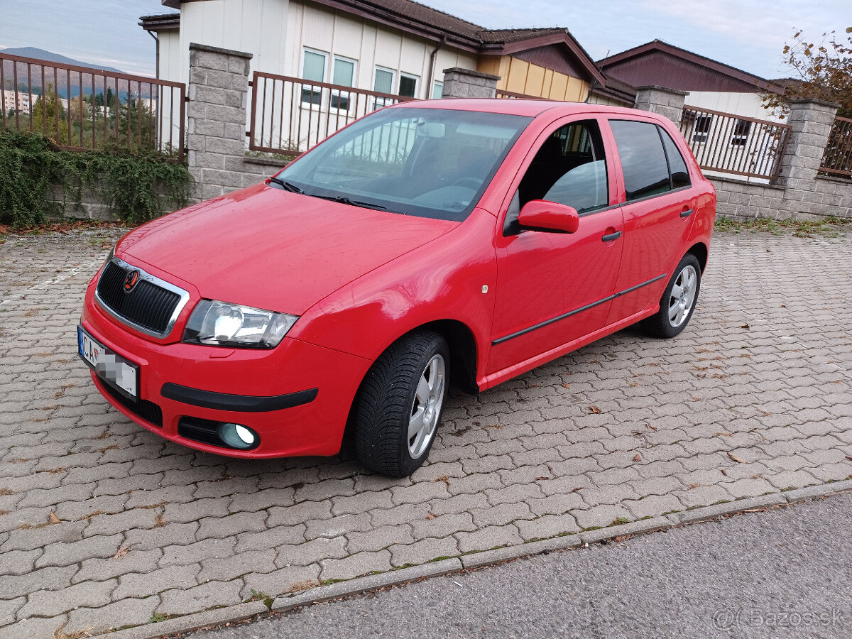 Skoda fabia 1.9 tdi 74kw rocnik 2007 bez DPF