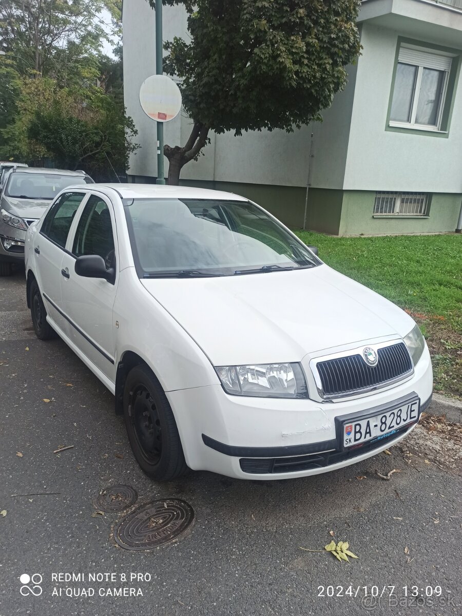 Škoda Fabia sedan 1.4 benzín