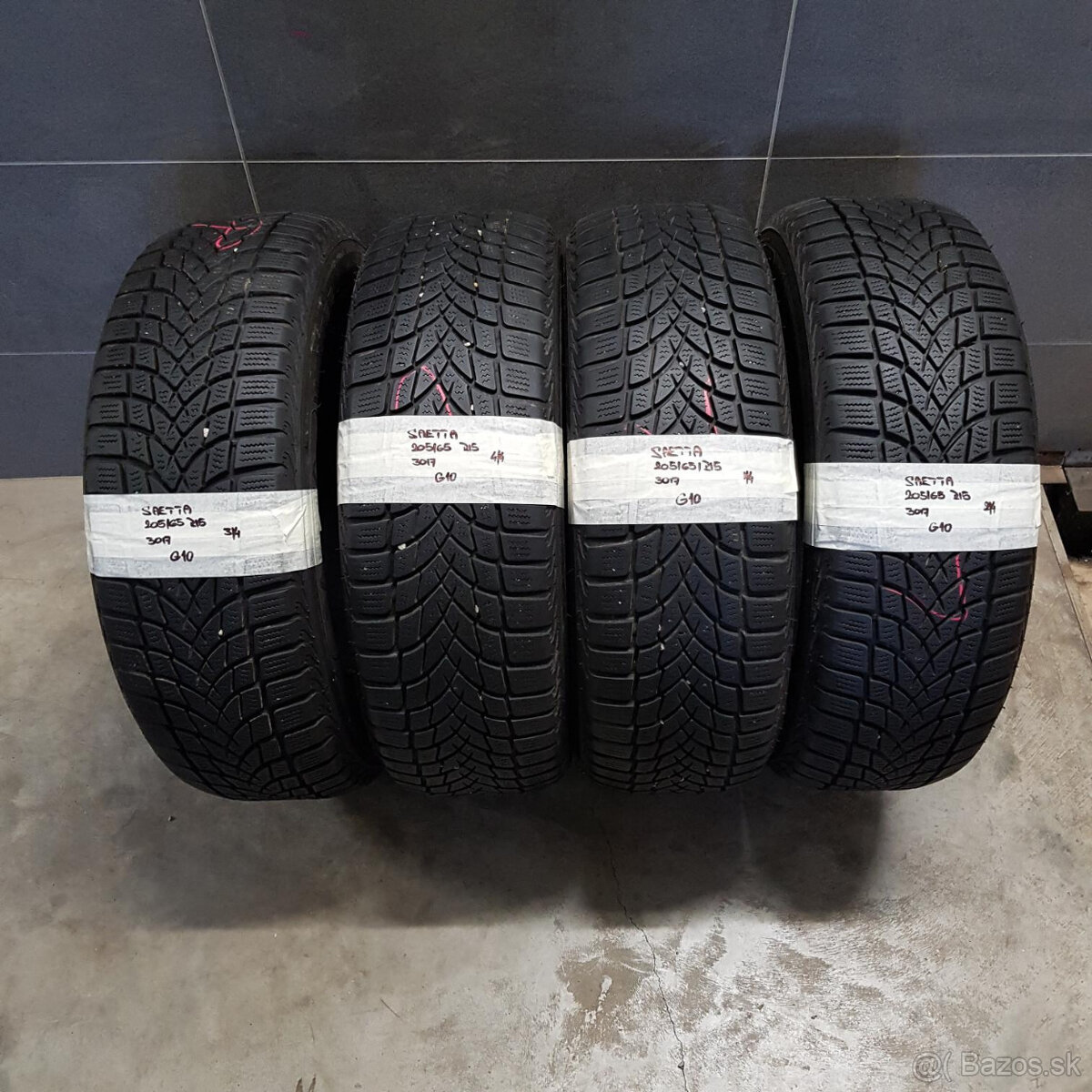 Zimné pneumatiky 205/65 R15 SAETTA DOT3017