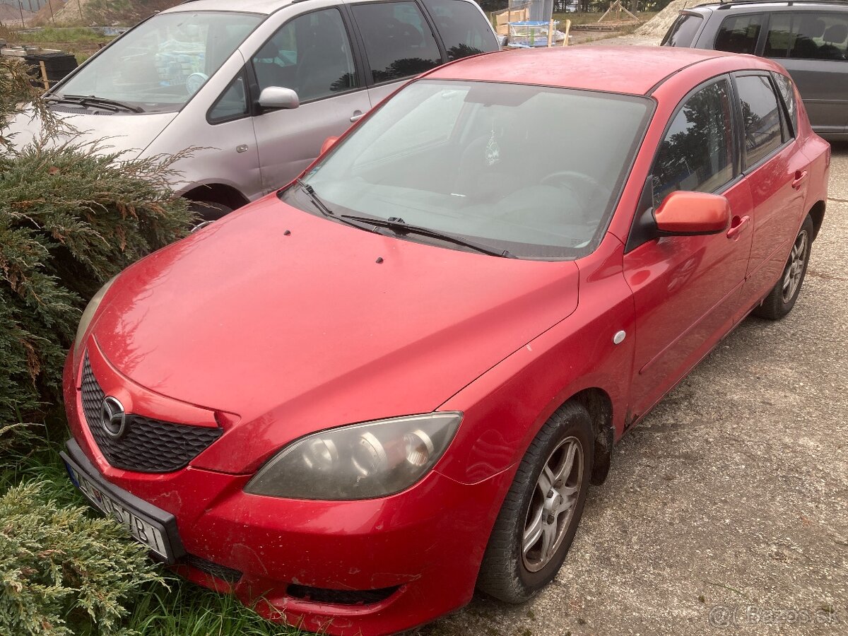 Rozpredam Mazda 3 1,6 D