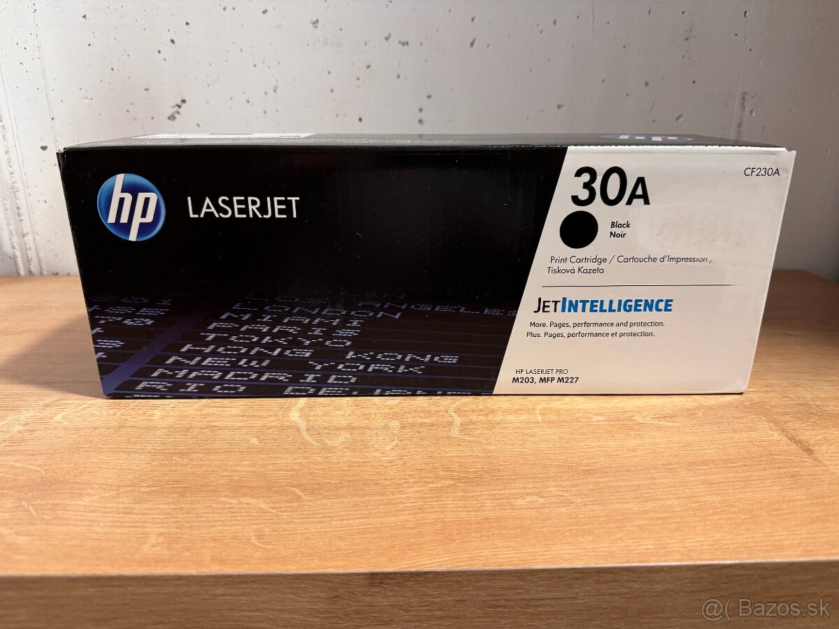 Originálny HP toner CF230A č. 30A čierny