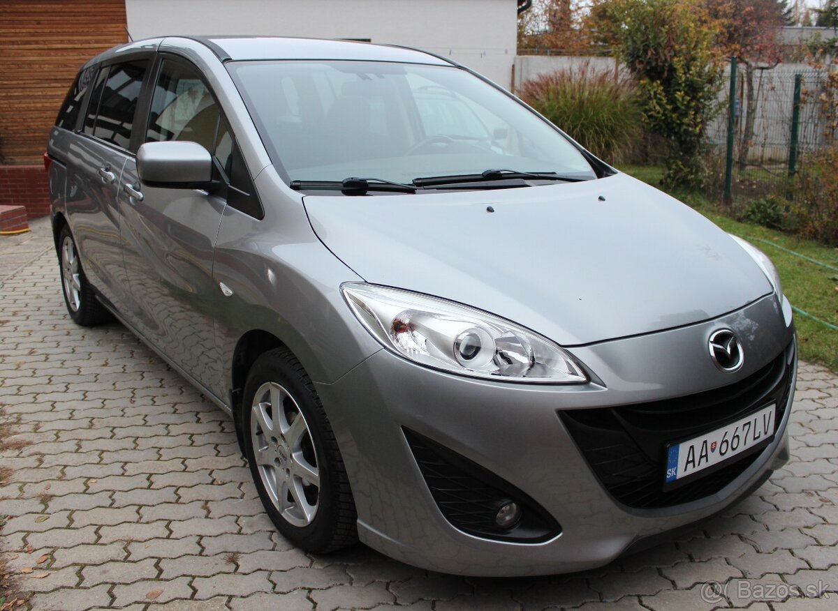 • MAZDA 5 1.8i, 85 kW, 6-st. manuál, 7-miest, r.v. 2011 •