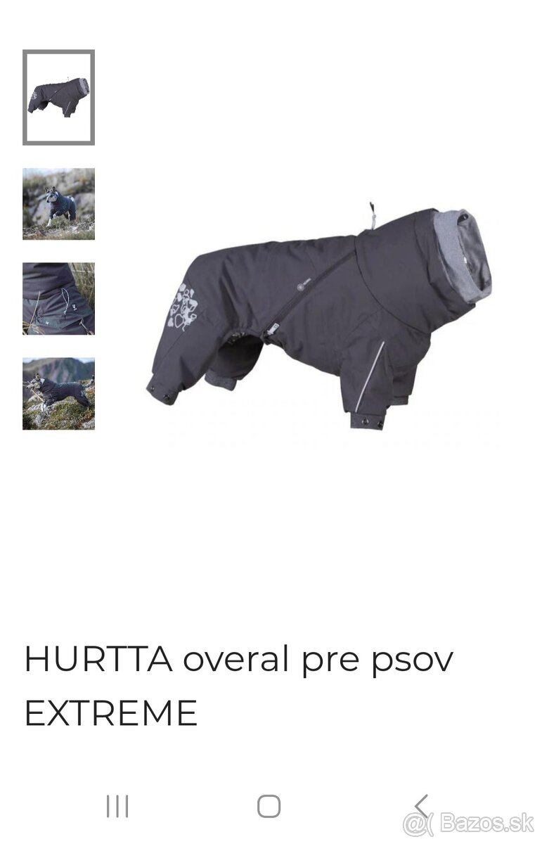 Hurtta extreme overal