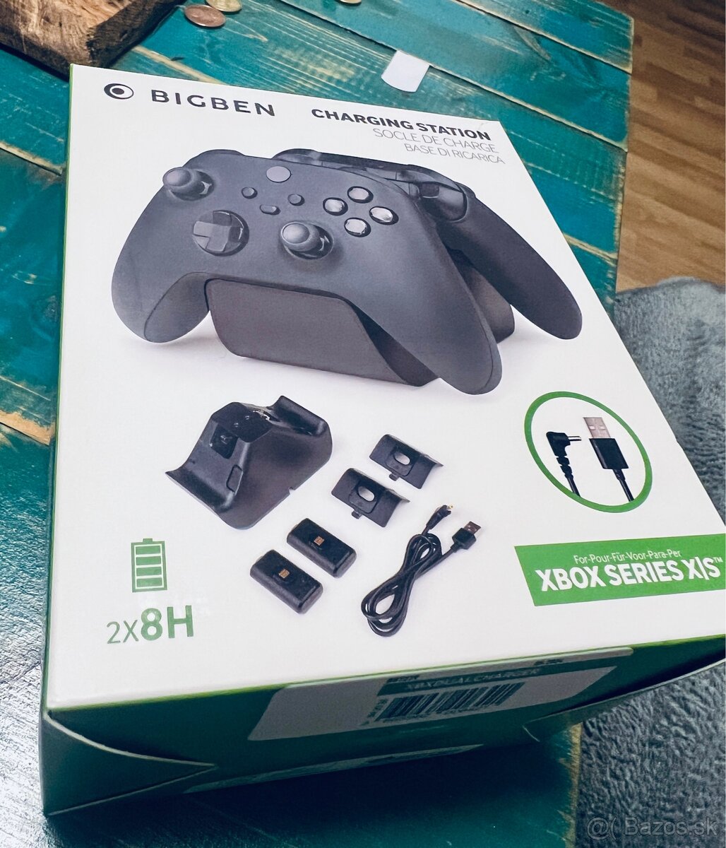 NABÍJACIA STANICA pre XBOX SERIES X|S OVLÁDAČE