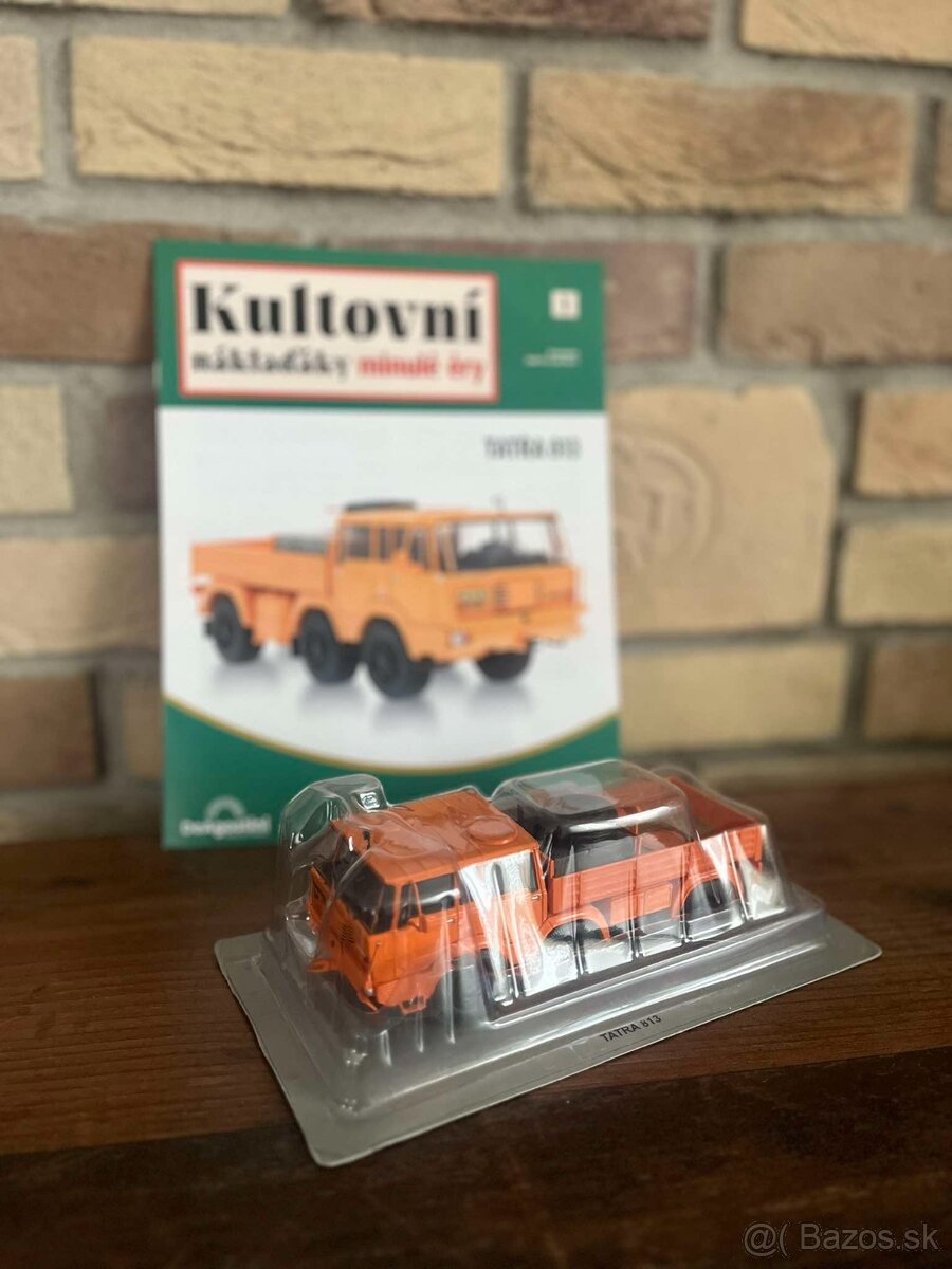 Model Tatra 813 6x6 v mierke 1:43, výrobca DeAgostini