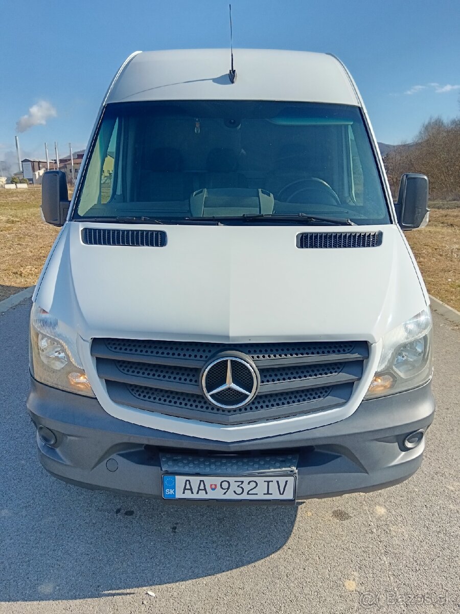 Predám dodávku mercedes benz sprinter 2.2 105kw,09/2016