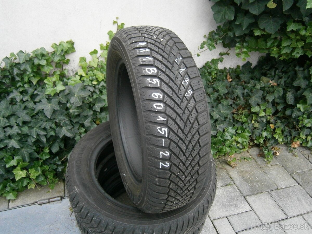 Predám 4x zimné pneu Yokohama 185/60 R15 88TXL