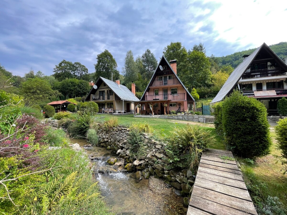 PREDAJ Chata na celoročné bývanie Chvojnica okres PRIEVIDZA