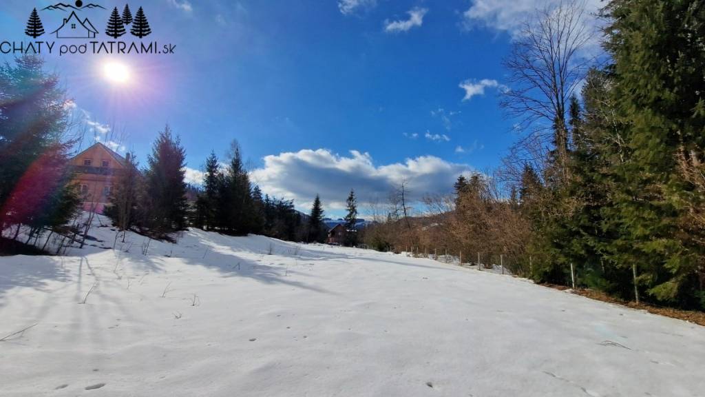 Slnečné stavebné pozemky pri lese Mýto Nízke Tatry