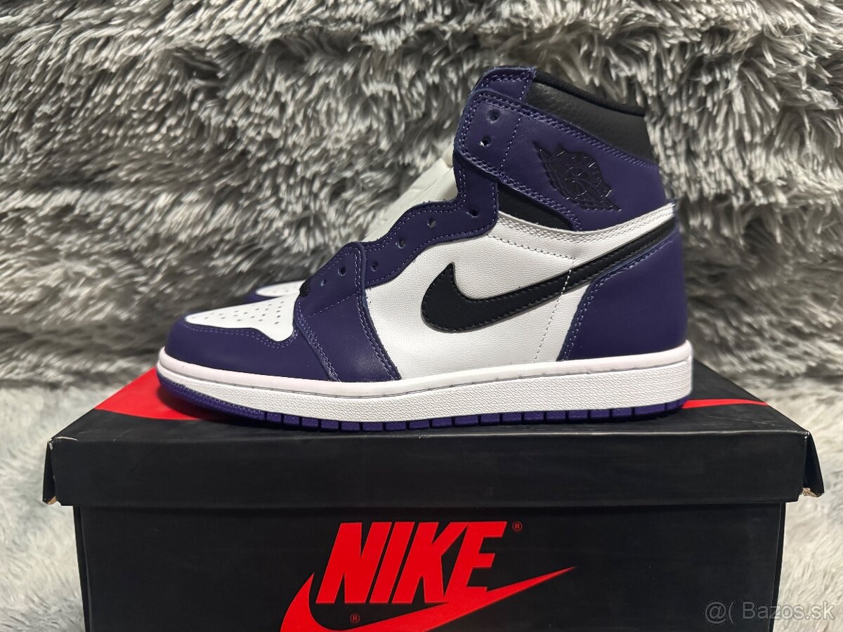 Jordan 1 High Court Purple