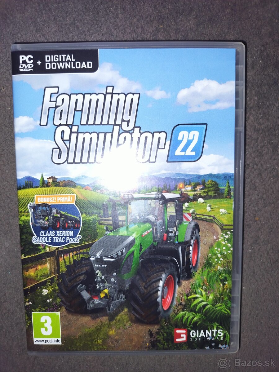 Predám Farming Simulátor 22 PC