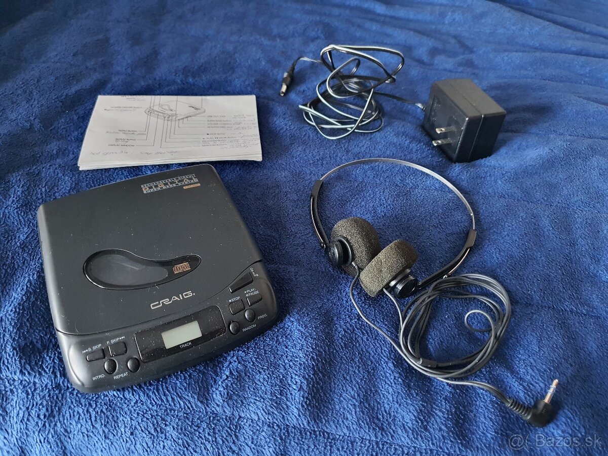 Discman z Ameriky CRAIG JC6111C z roku 1996