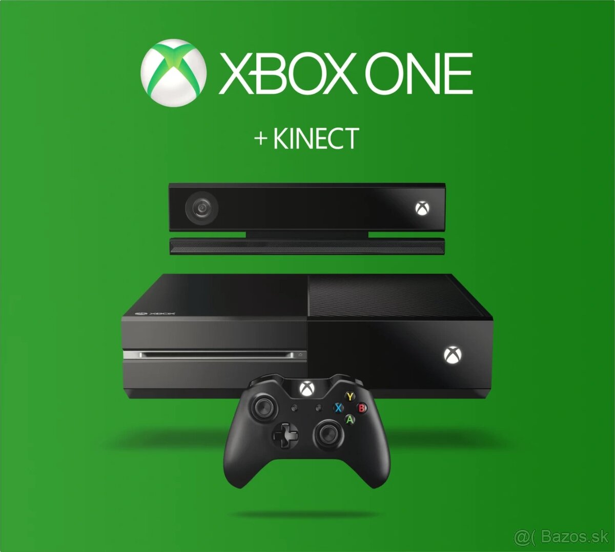 Xbox One + Kinect + ovládač + hry