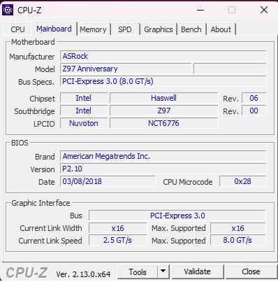 Predám základnú dosku  ASRock Z97 Anniversary