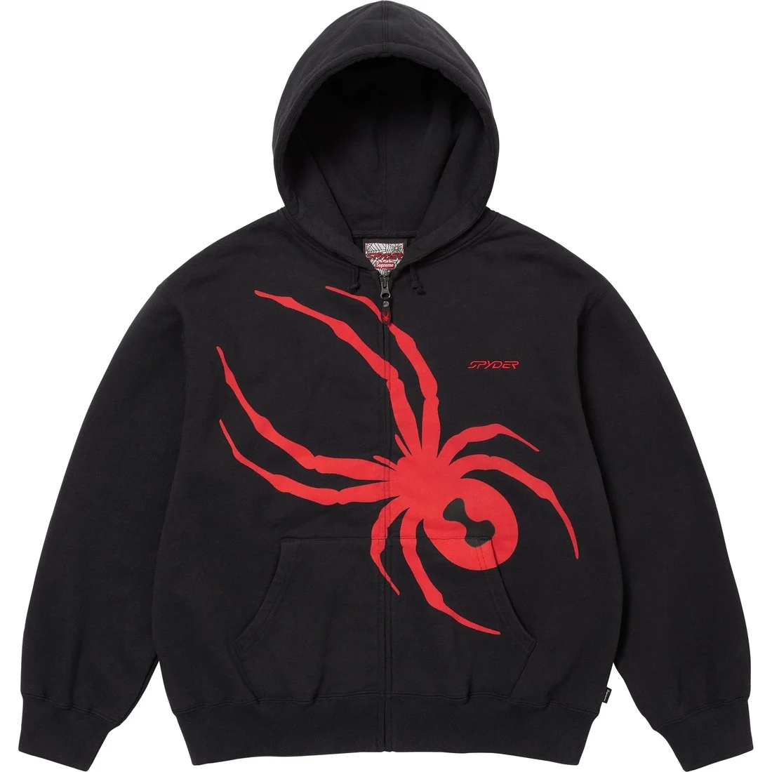 Supreme x Spyder Hoodie BLACK