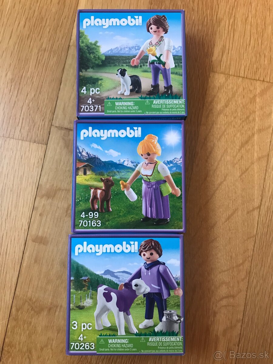 Playmobil figúrky 3 kusy - nové