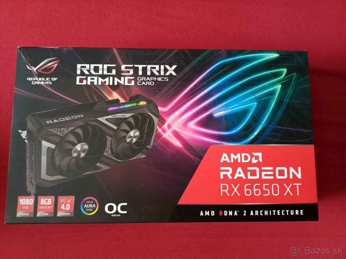 AMD ROG STRIX GAMING 6650XT