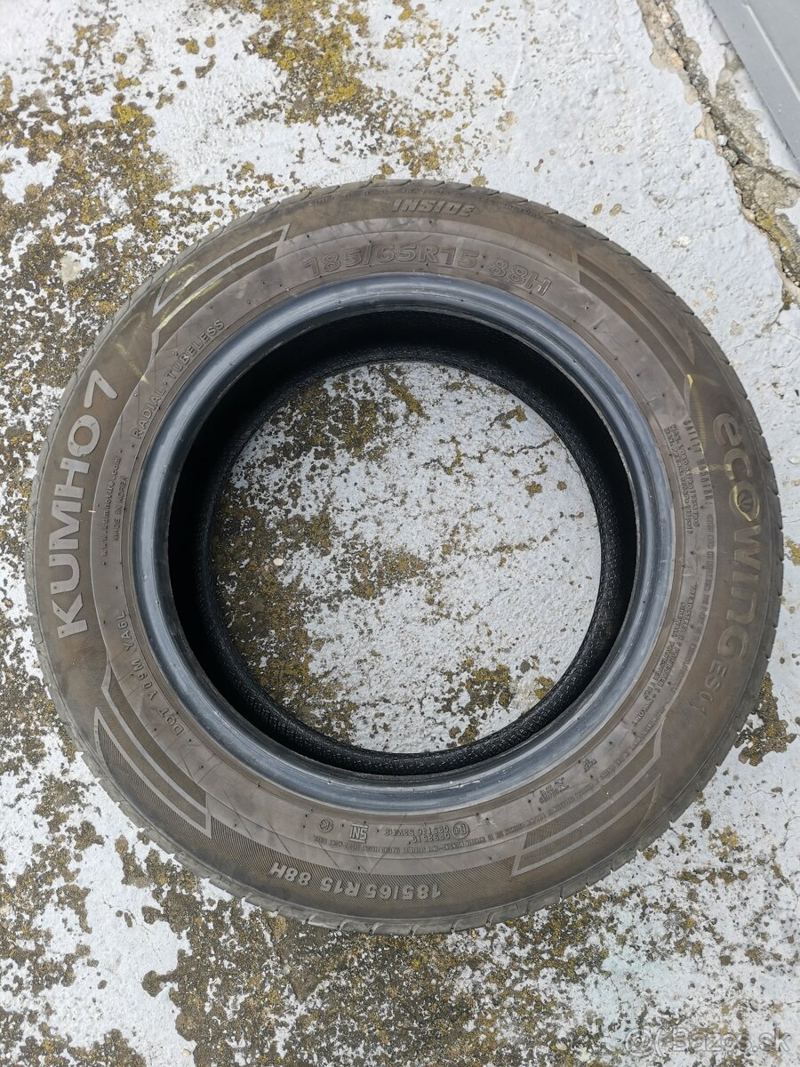 Pneumatiky kumho 185/65 R15 - cena za celú sadu