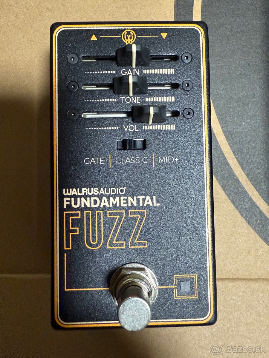 Predám gitarový pedál Walrus Audio Fundamental Series FUZZ