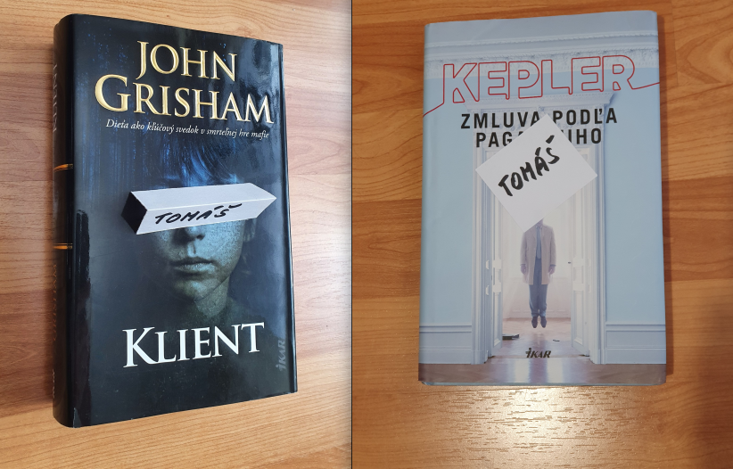 John Grisham Klient Lars Kepler Zmluva podľa Paganiniho