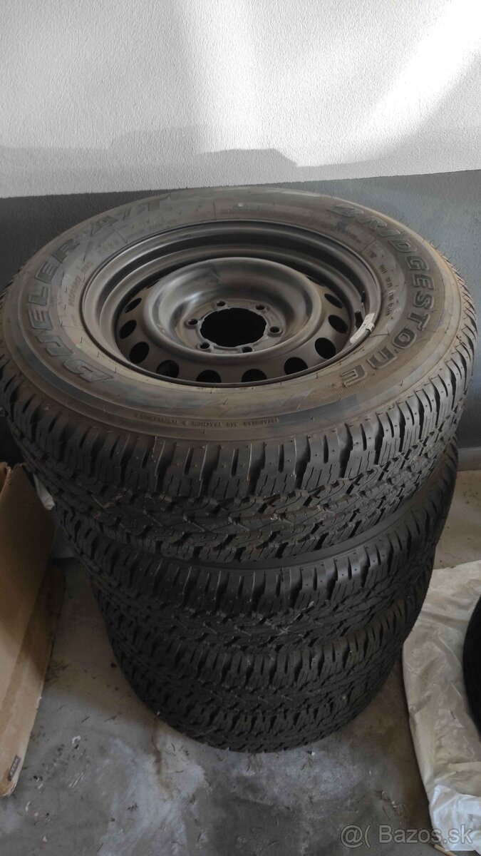 265/65 R17 M+S Bridgestone Dueler A/T komplety