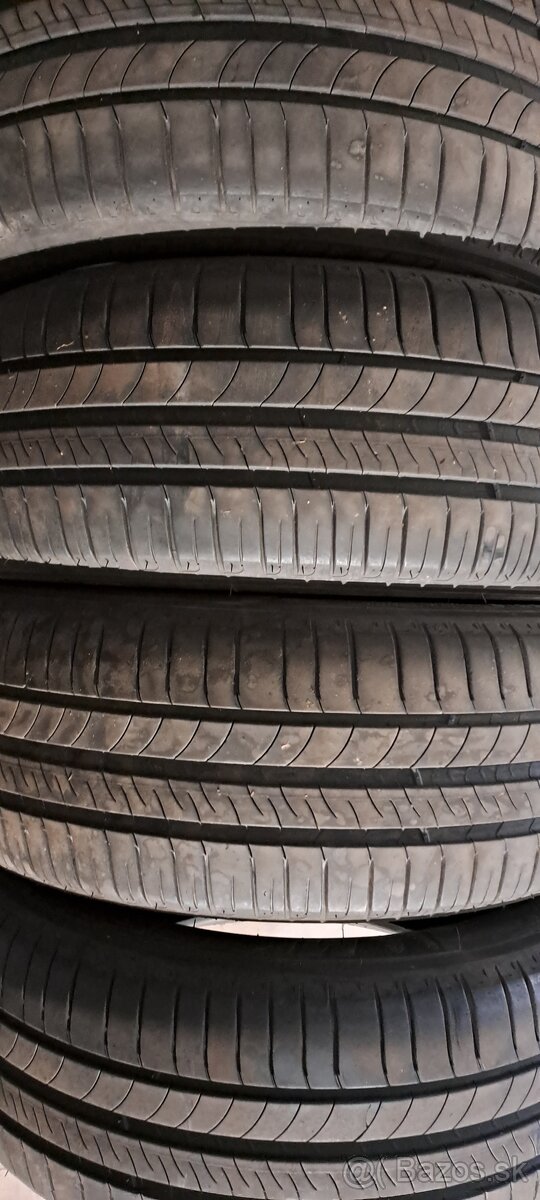 Predám 4ks jazdené letné 205/55r16-91H Michelin