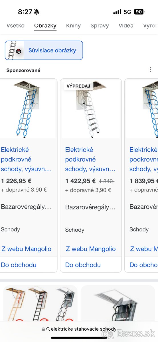 elektricke podkrovne schody