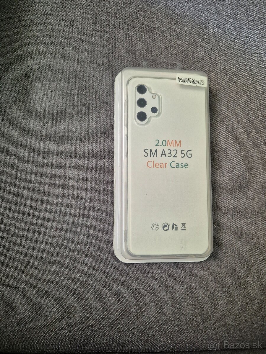 Cover zadný na Samsung A32 4g 5g a51 priesvitný