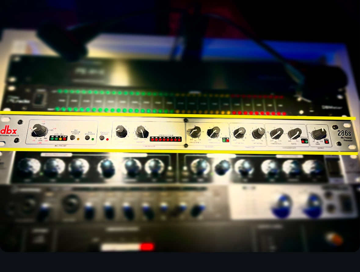 Predám DBX 286s - Pre-Amp / Mic procesor channel strip