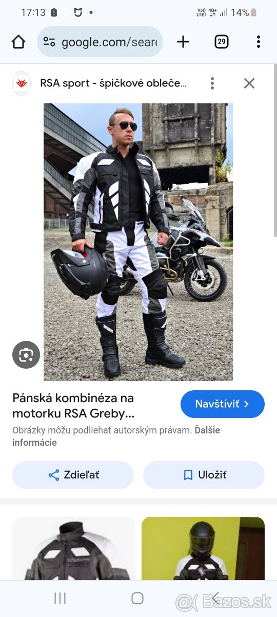 Kombinéza RSA Greby