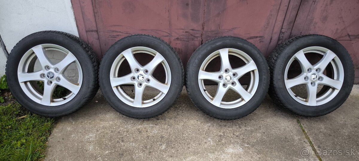 5x112,r16,BORBET-originál,6Jx16,et48,205-55-16-Dunlop