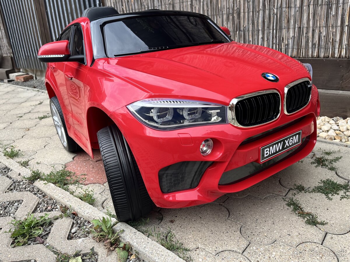 Elektrické autíčko BMW X6M