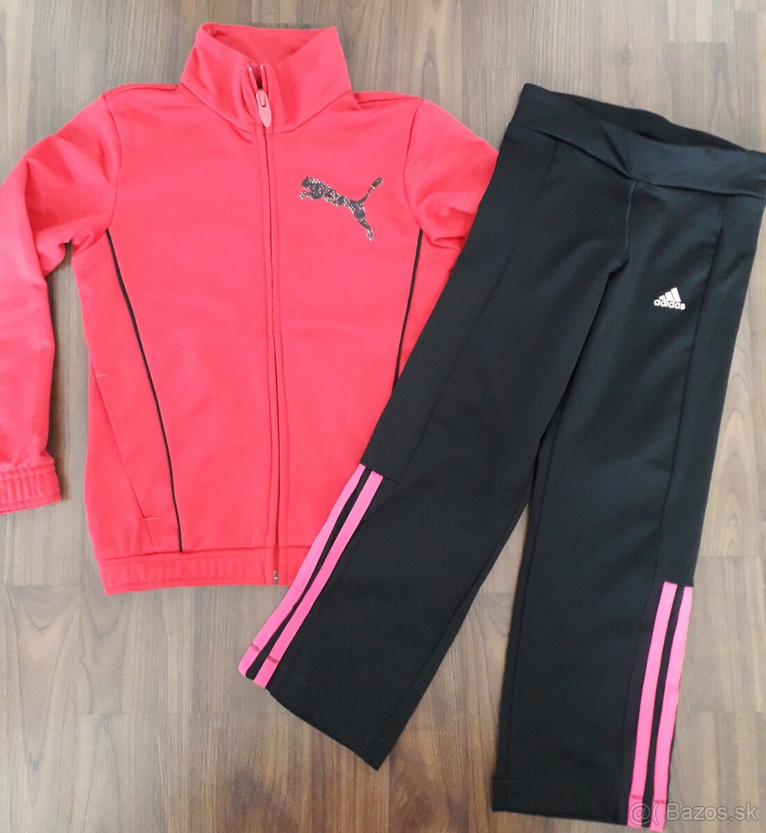 Sportova mikina Puma + teplaky Adidas