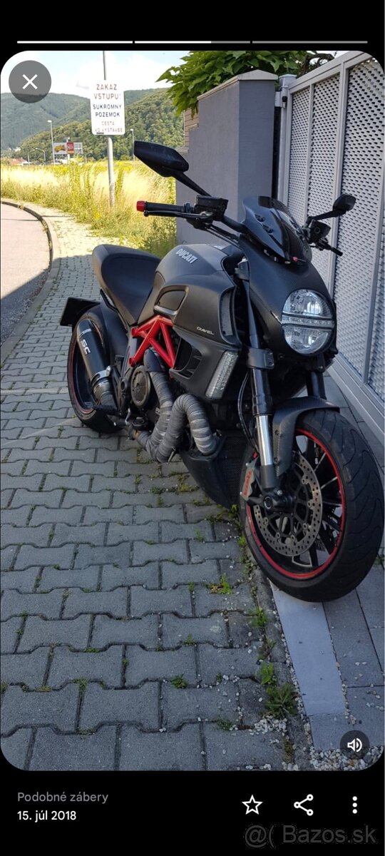 Ducati diavel G100AB