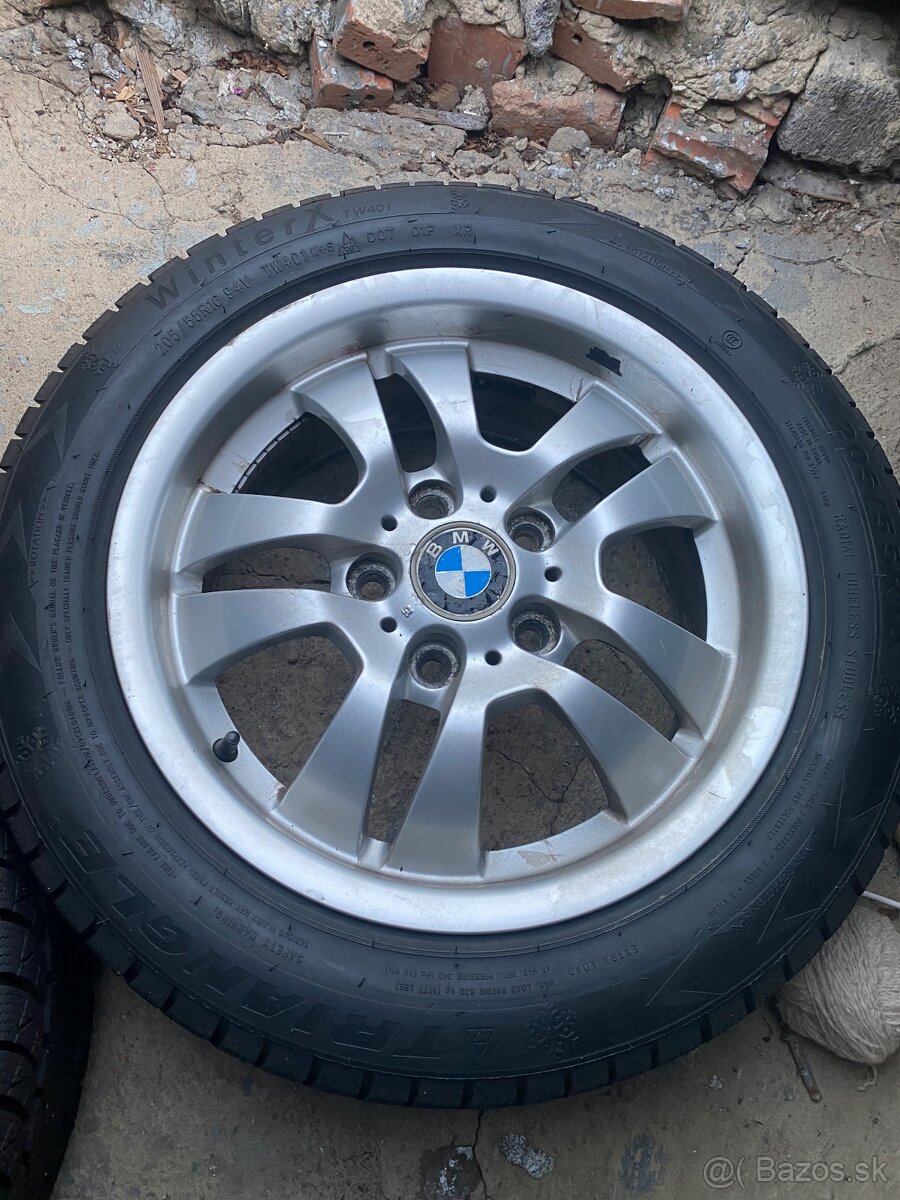 Zimná sada BMW 5x120 205/55 r16