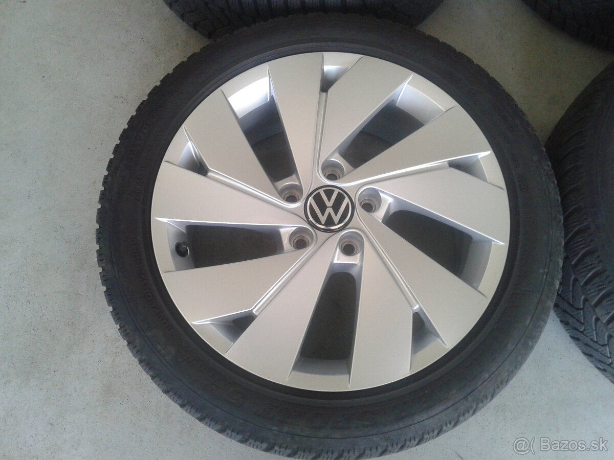 Ponukam ALU 5x112 R17 6,5J ET46 ORIGINAL VOLKSWAGEN GOLF 8