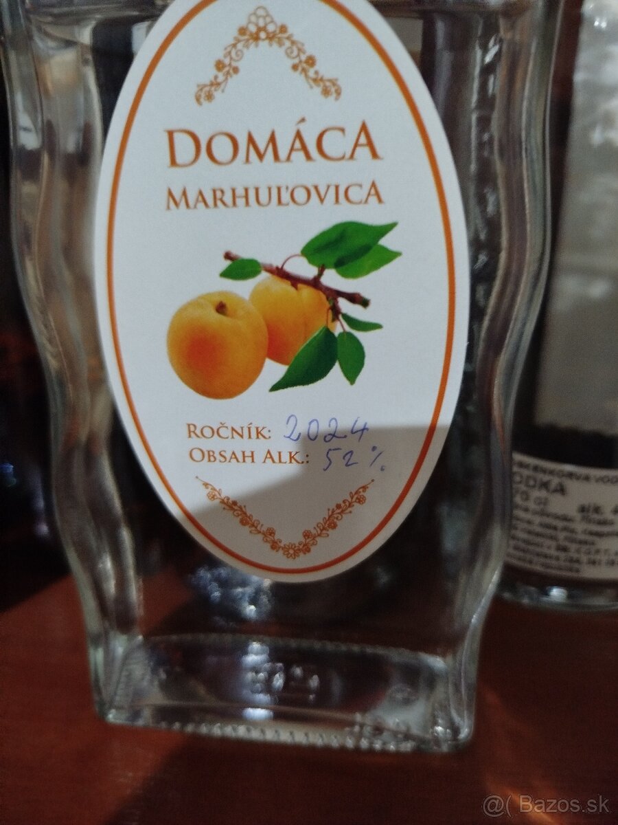 Domáca pálenka -Marhulovica