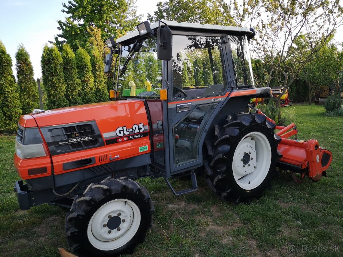 Malotraktor KUBOTA GL 25 GRANDEL =ZĽAVA