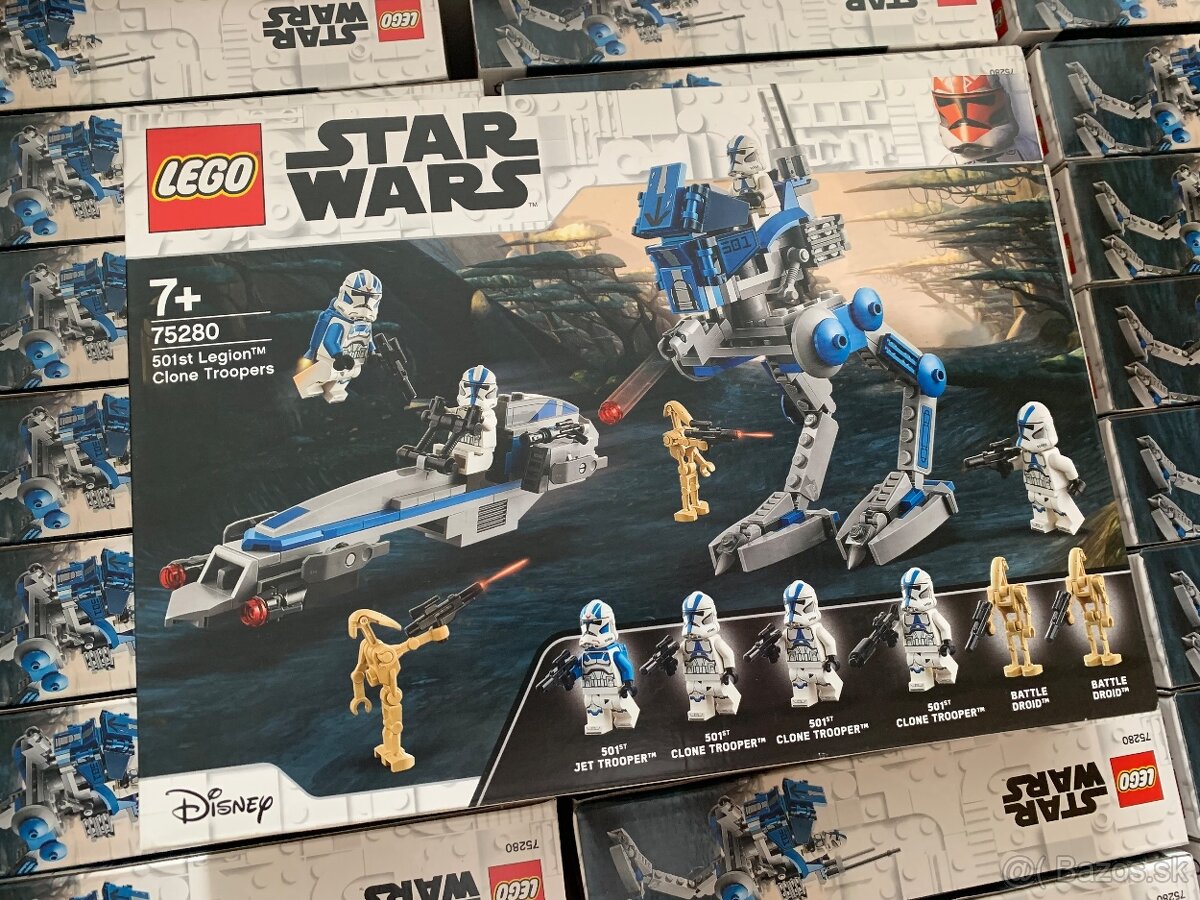 LEGO Star Wars 501st Legion™ Clone Troopers ( 75280 ) - Nové