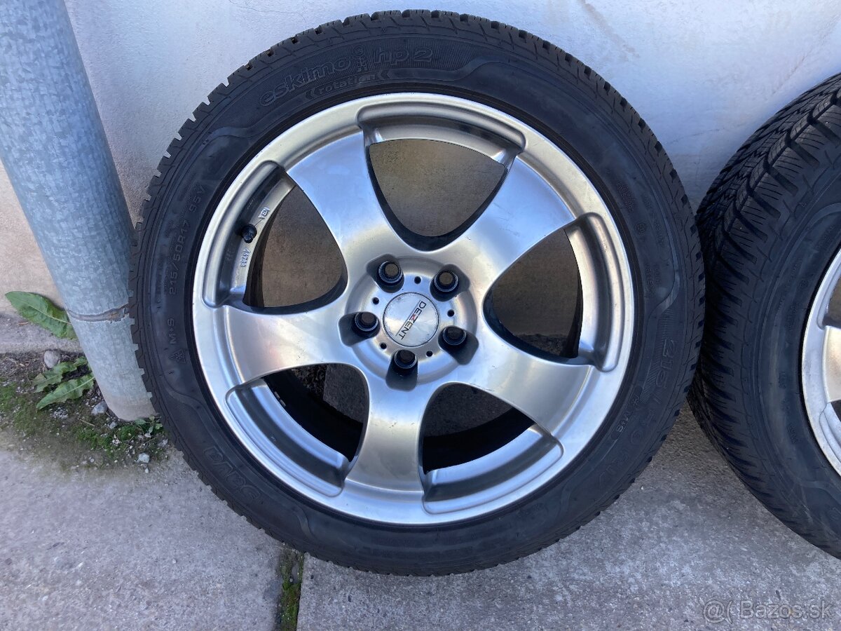 Dezent 17" 5x108 215/50R17 - nové zimné Sava