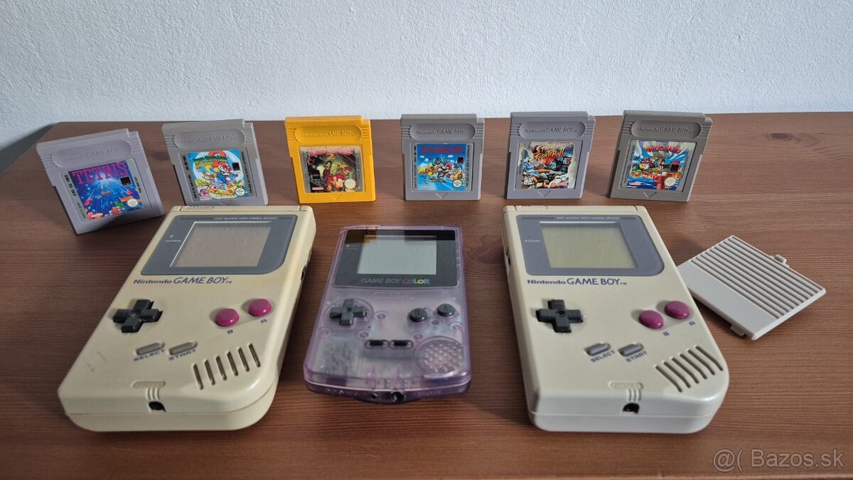 3x GAMEBOY - PREDÁM 2x GAMEBOY DMG-01 + 1x GAMEBOY COLOR