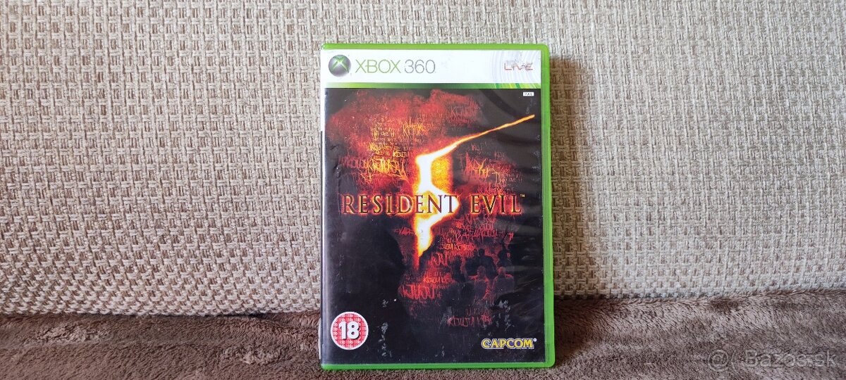 Resident evil 5 pre xbox360