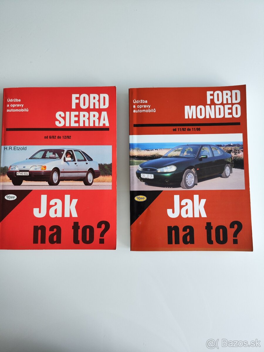 Kniha "Jak na to?" - opravy a údržba Ford Mondeo a Sierra